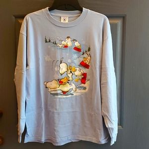 Peanuts Winter theme Long sleeve shirt